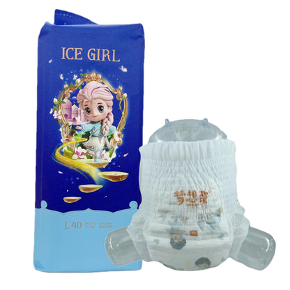 Calças de fraldas descartáveis para bebês, confortáveis e respiráveis, de alta qualidade