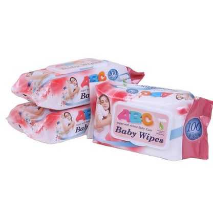 Paquete grande de toallitas no tejidas desechables para el cuidado del bebé, ecológicas y respetuosas con el medio ambiente 