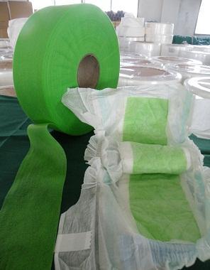 High Quality Acquisition Layer Adl Nonwoven Fabric Roll Raw Material for Sanitary Napkins/Baby Diapers