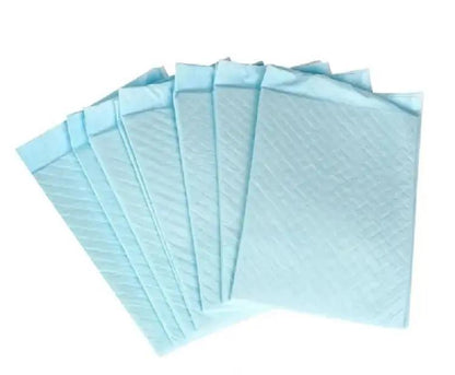 Medical Rapid Moisture Absorption Sap Incontinence Pads Women Blue Disposable Underpad