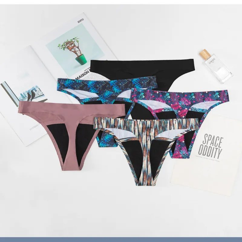 4-layer Sexy Lace Menstrual Panties to Prevent Postpartum Incontinence and Leakage